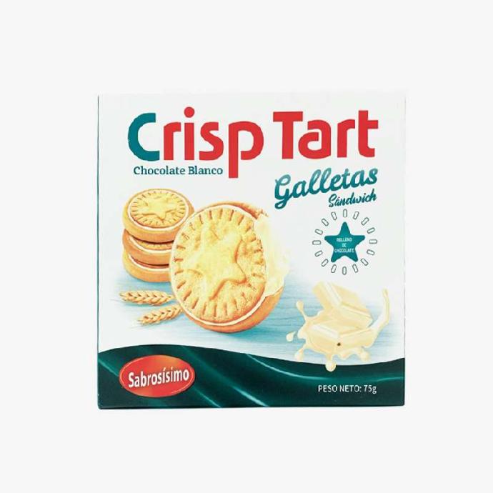 Galleta Crisp Tart chocolate blanco