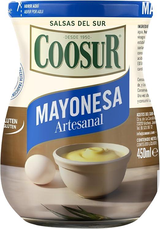 MAYONESA COOSUR ARTESANAL FRASCO 450ML