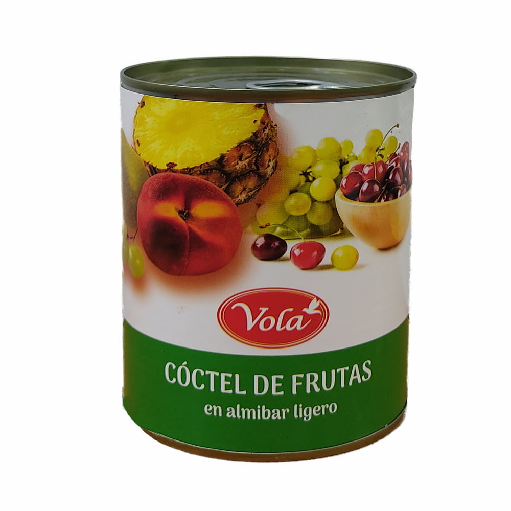 Coctel 5 frutas en almíbar ligero Volá lata 425g