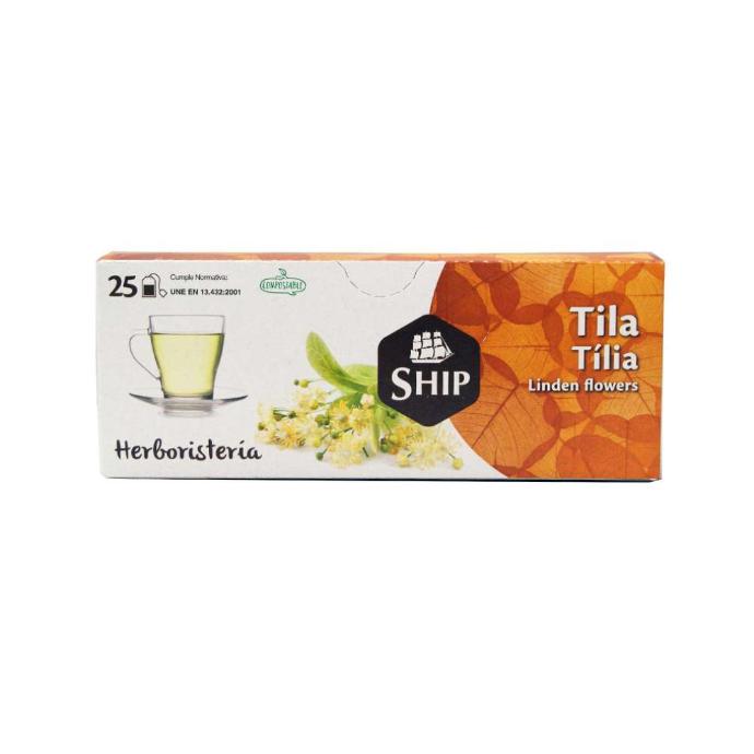 Infusión tila Ship 25 sobres 27.5g