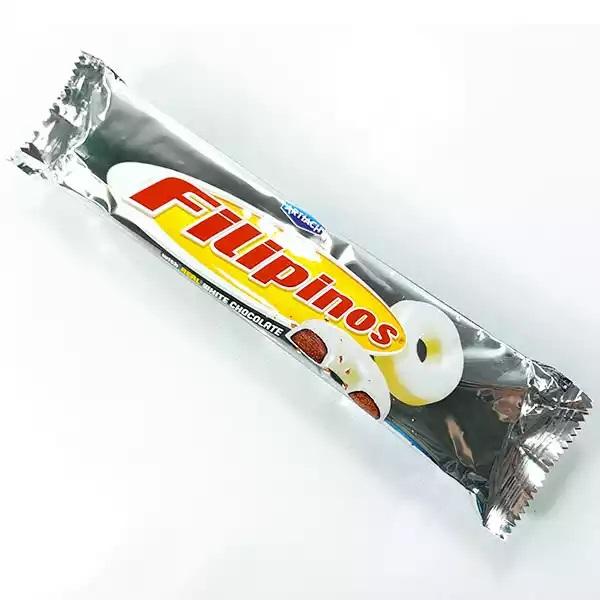 Aros de chocolate blanco filipinos 128g