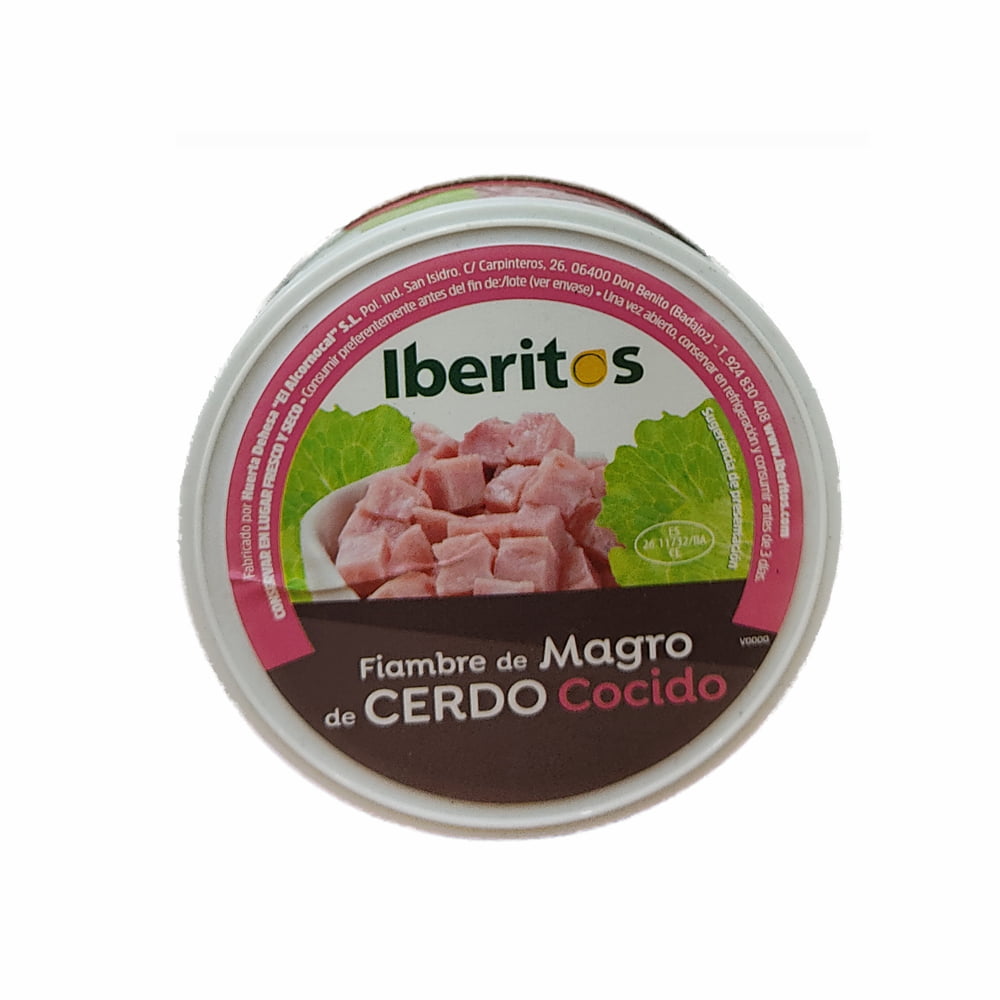 Fiambre Magro de Cerdo cocido Iberitos 200g
