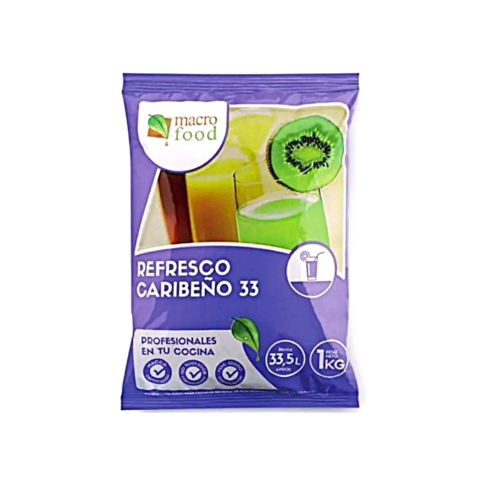 REFRESCOS 33 CARIBE MELON 1KG