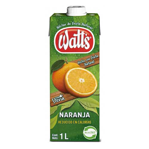 NECTAR WATT'S NARANJA 1L