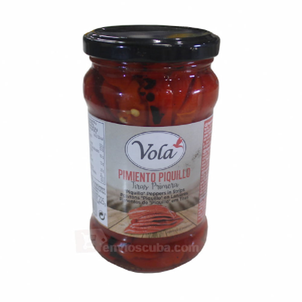 PIMIENTO PIQUILLO EN TIRAS VOLÁ FRASCO 290 G