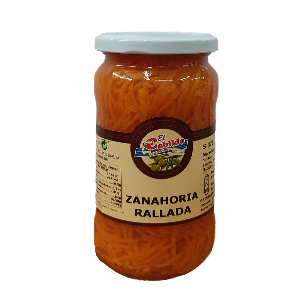 ZANAHORIA EN TIRAS EL CABILDO FRASCO 345 G