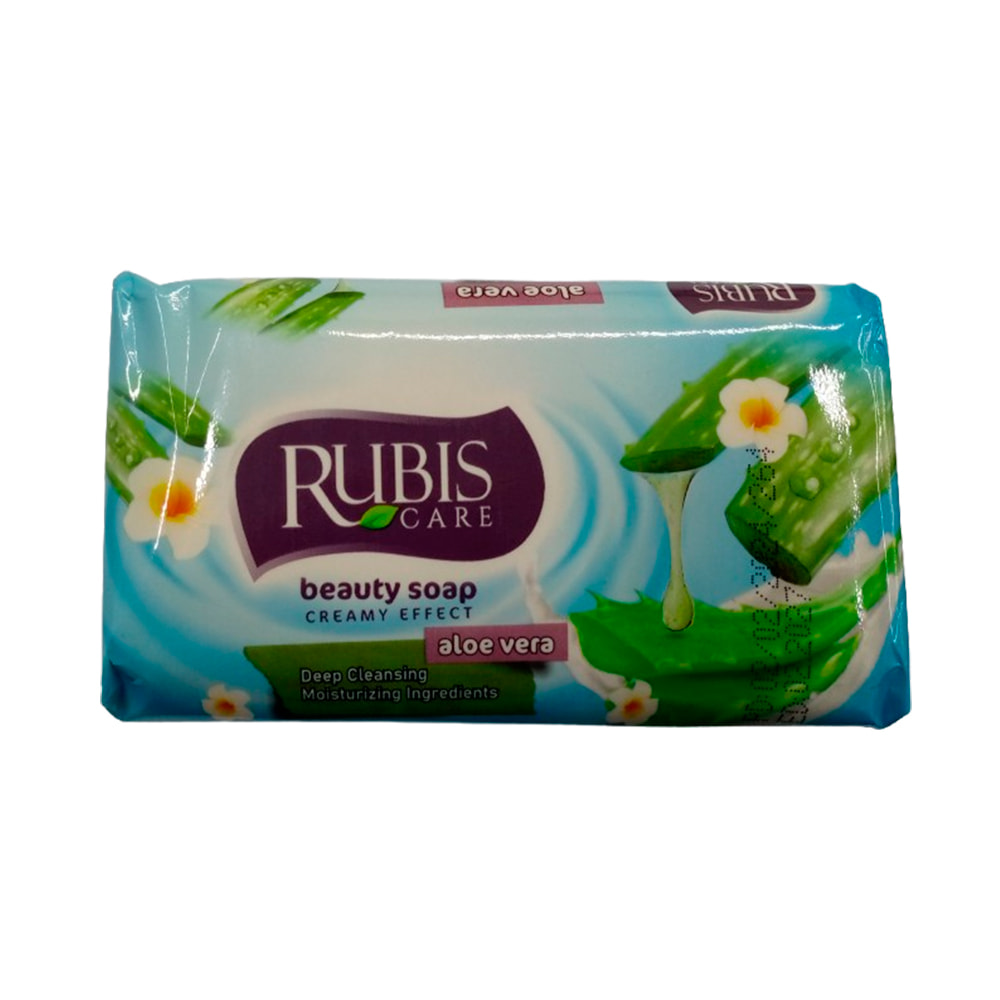 Jabon barra Rubis Care Aloe Vera 150gr